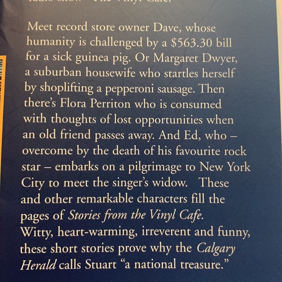 ☄️2/$15☄️ Stories from the vinyl café - Picture 5 of 6